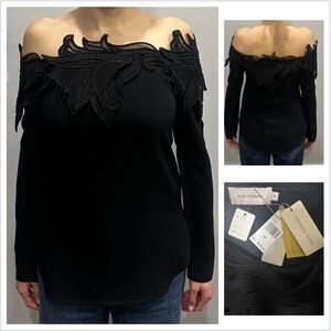 Silvia Tcherassi XS Black Blouse NWT